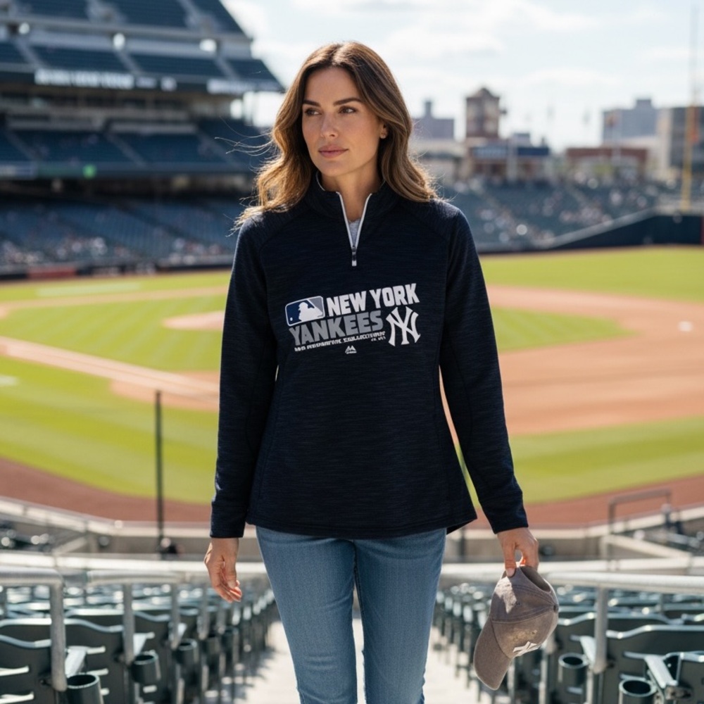 New York Yankees 1/4 Zip Fleece